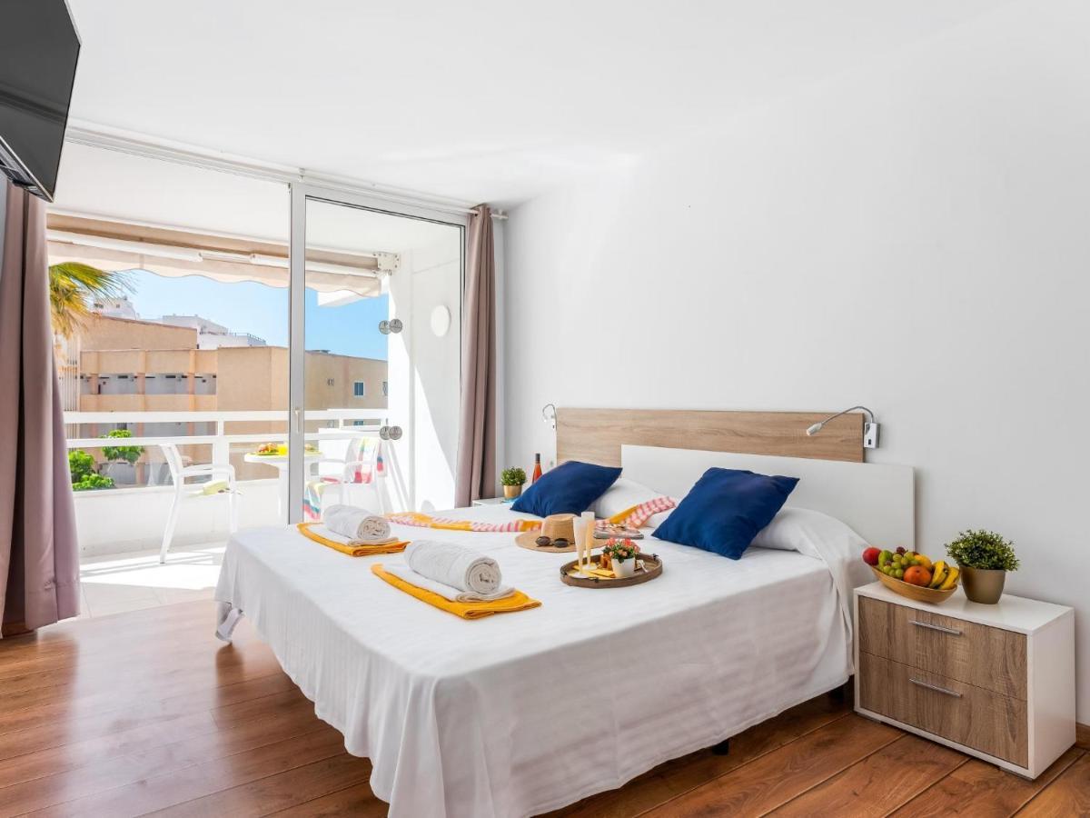 302 Modern, Light, Comfortable Studio With Swimming Pool Playa de las Americas  Exterior photo
